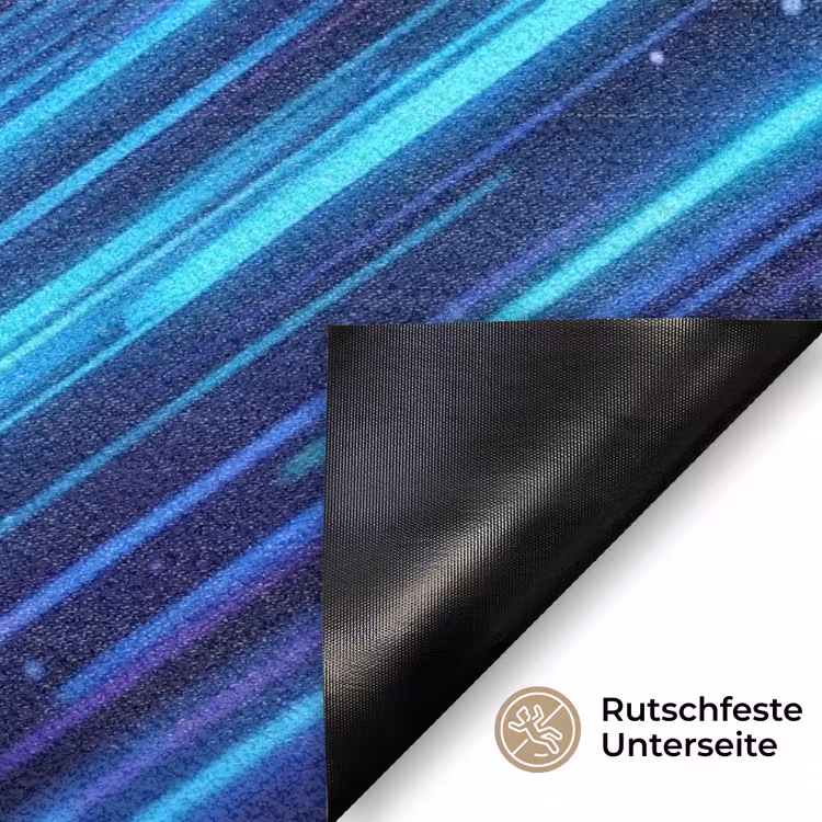 Snelheid - Kosmos - Kleurrijk Deurmat klein -antislip_DE