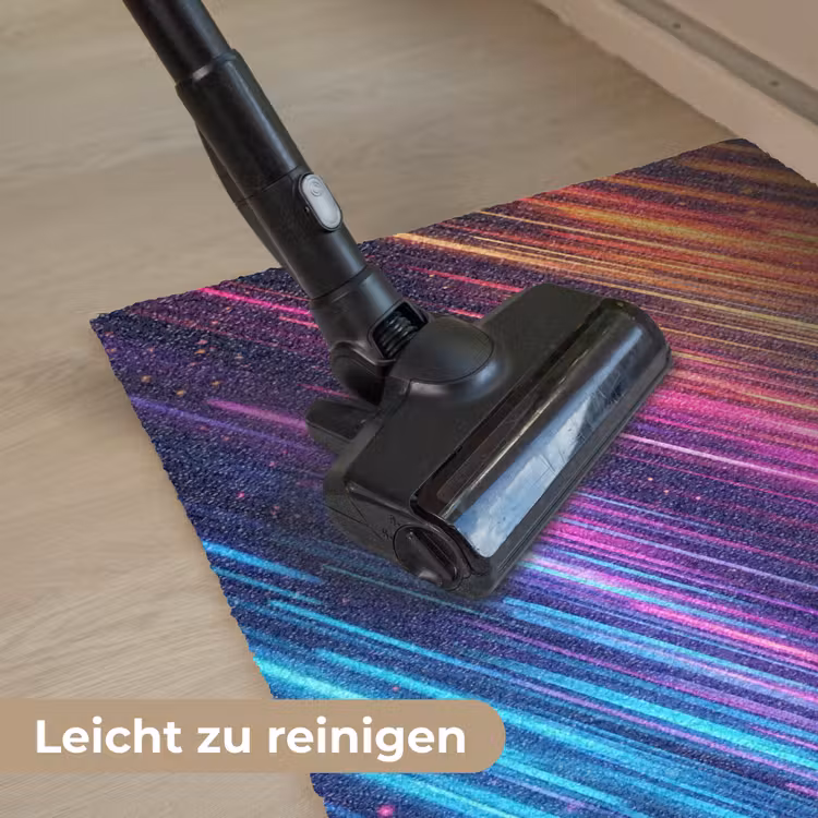 Snelheid - Kosmos - Kleurrijk Deurmat klein -reinigen_DE