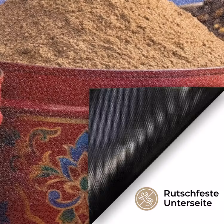 Fußmatte - Gewürze – Körbe – Markt - Kruiden - Manden - Markt Deurmat klein