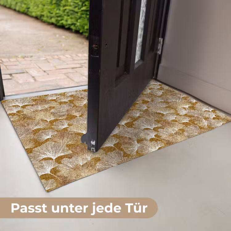 Ginkgo - Bladeren - Goud Deurmat klein 898 -USP_DE
