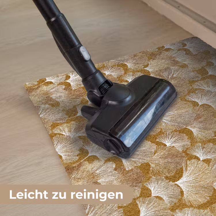 Ginkgo - Bladeren - Goud Deurmat klein 898 -reinigen_DE
