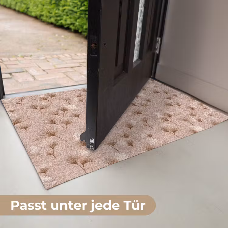 Ginkgo - Patroon - Roze Deurmat klein 898 -USP_DE