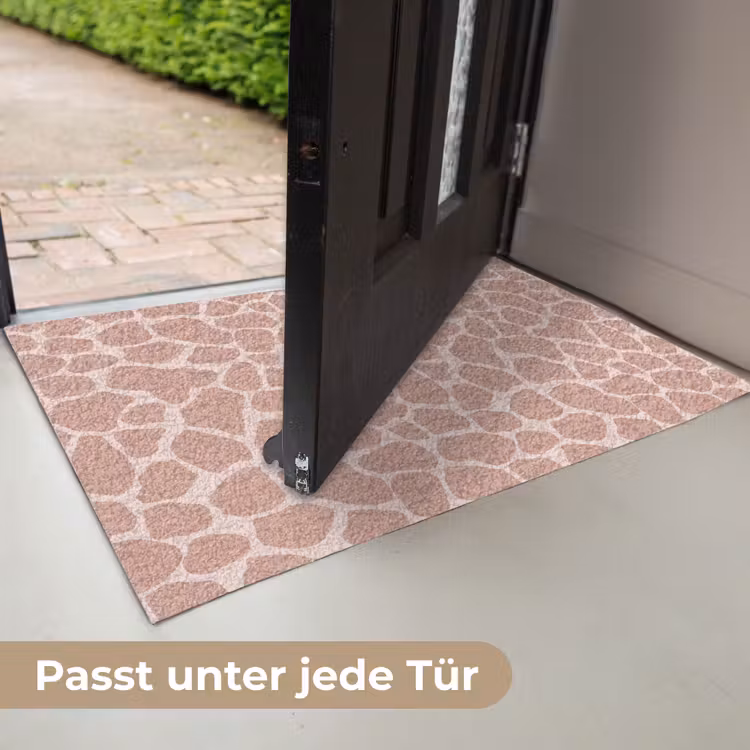 Giraffe - Lichtroze - Warm - Roze Deurmat klein 898 -USP_DE