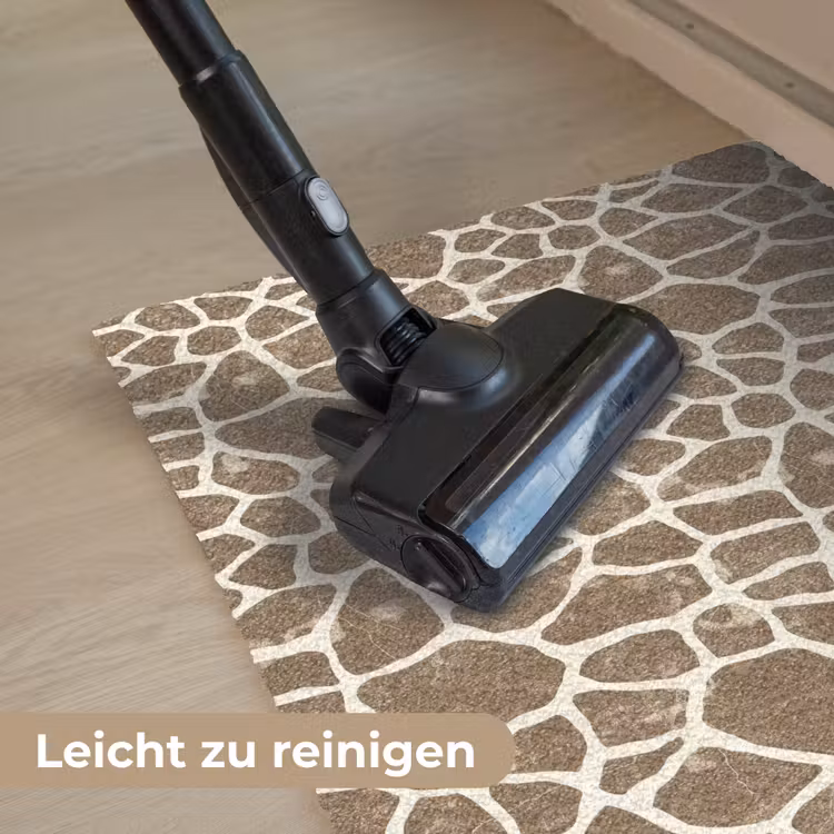 Giraf - Klassiek - Bruin Deurmat klein 898 -reinigen_DE