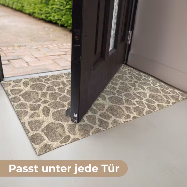 Giraf - Patroon - Beige - Bruin Deurmat klein 898 -USP_DE