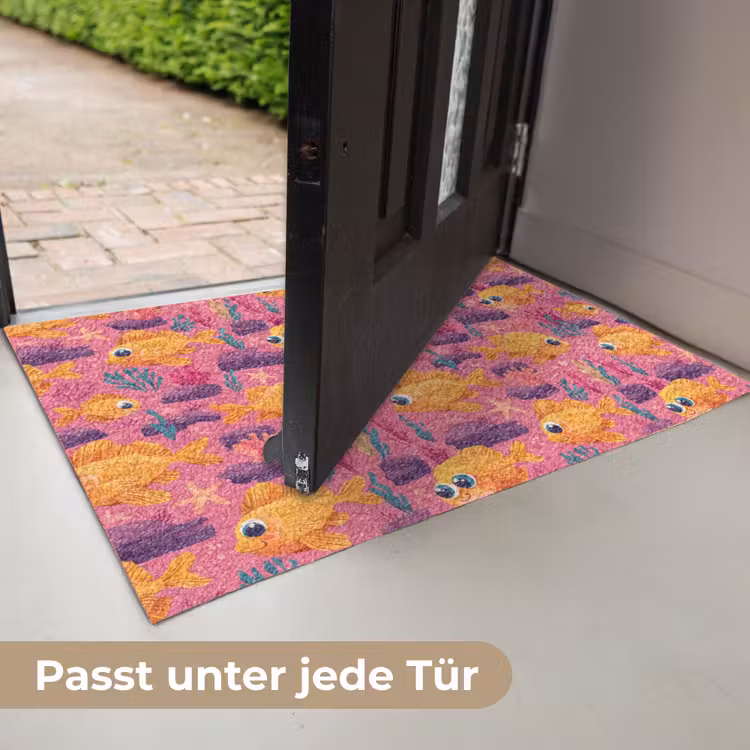 Goudvissen - Koraal - Kleurrijk Deurmat klein 898 -USP_DE