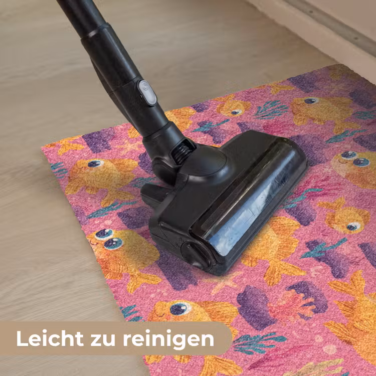 Goudvissen - Koraal - Kleurrijk Deurmat klein 898 -reinigen_DE