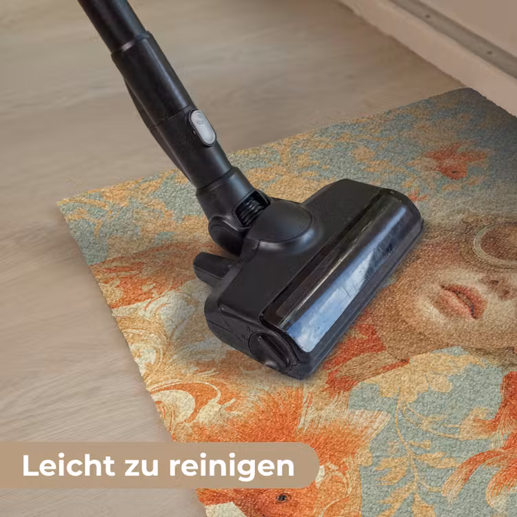 Goudvissen - Oranje - Vrouw - Blond Deurmat klein -reinigen_DE