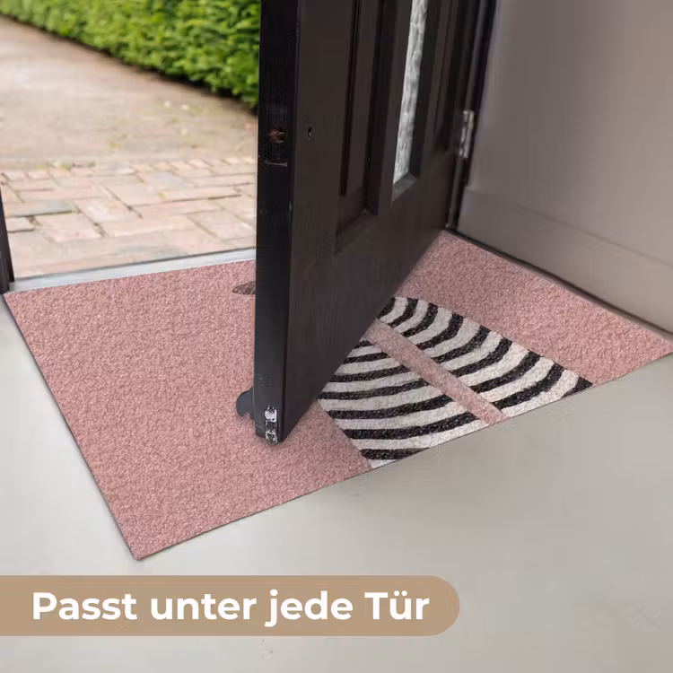 Grafisch - Vrouw - Roze Deurmat klein -USP_DE