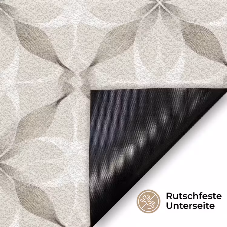 Grafisch - Patroon - Grijs Deurmat klein 898 -antislip_DE