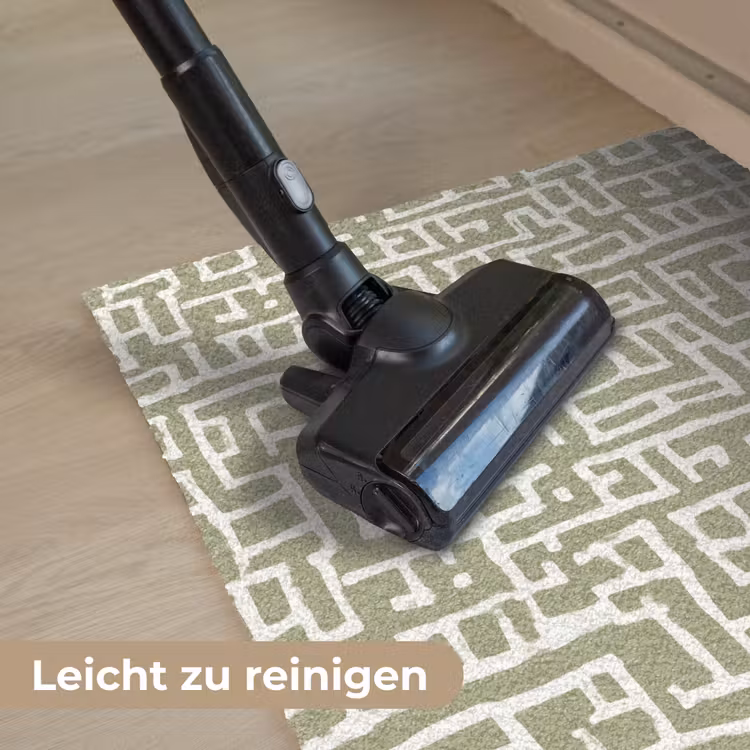 Grafisch - Patroon - Groen Deurmat klein 898 -reinigen_DE