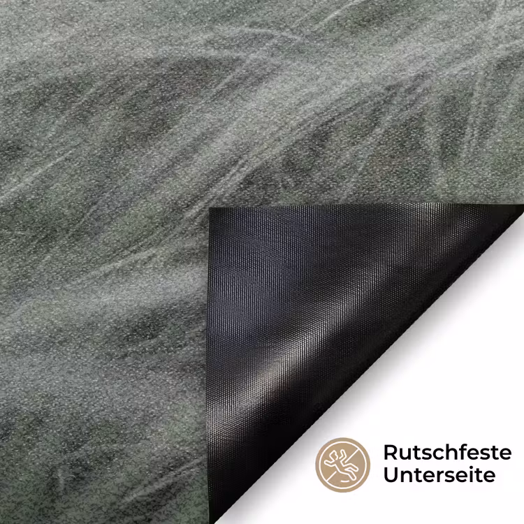 Gras - Wazig - Natuur - Groen - Zacht Deurmat klein -antislip_DE