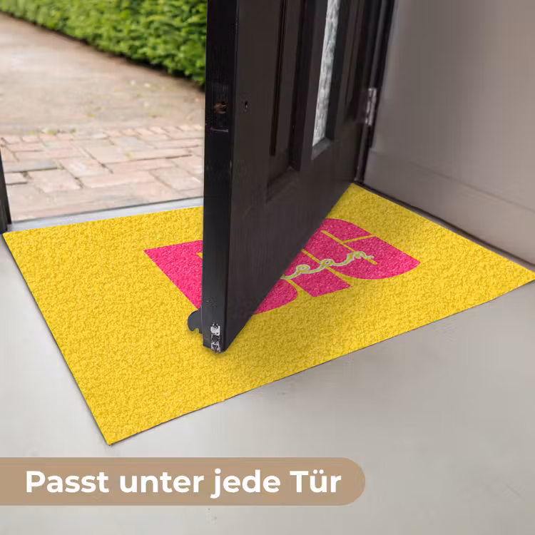 Dream big - Geel - Roze Deurmat klein -USP_DE
