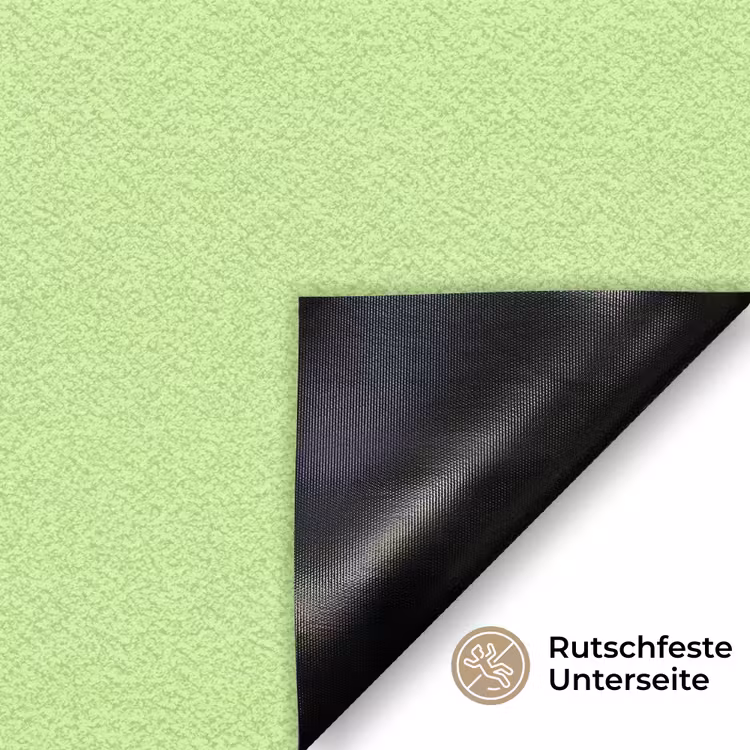 Groen - Neon - Quote Deurmat klein -antislip_DE