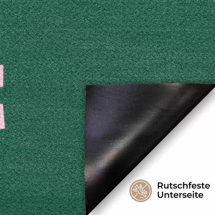 Groen - Teskt - This is art - Roze Deurmat klein -antislip_DE