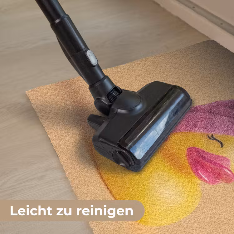Badeend - Handdoek - Kleurrijk Deurmat klein -reinigen_DE