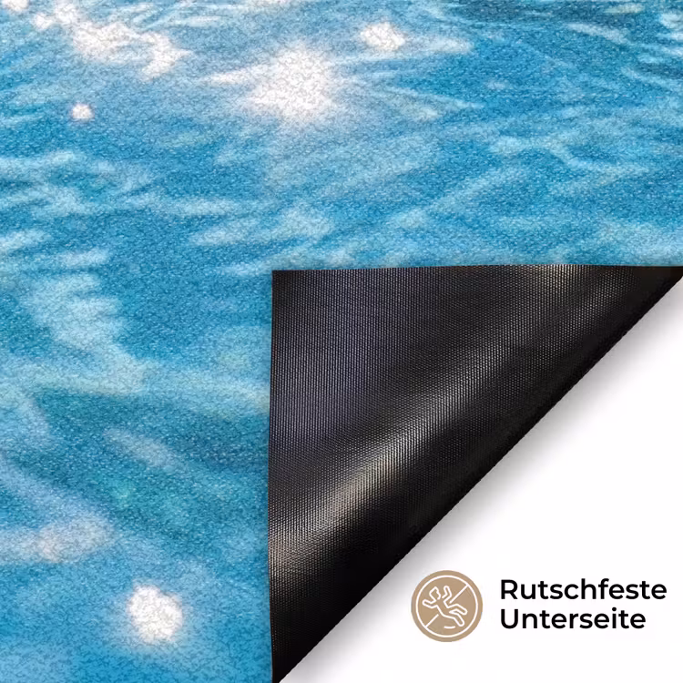 Badeend - Dobberend - Roze Deurmat klein -antislip_DE