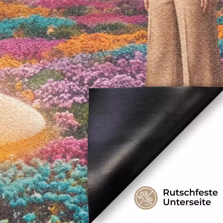 Fußmatte - Hände – Ei – Surrealismus - Handen - Ei - Surrealisme Deurmat klein