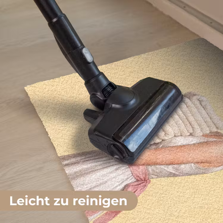 Handdoeken - Vrouw - Jurk - Roze Deurmat klein -reinigen_DE