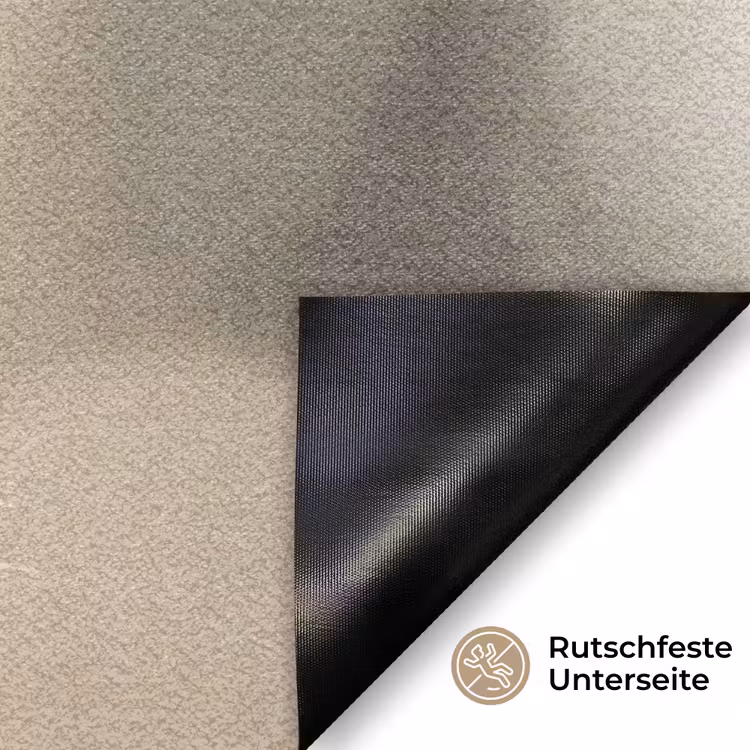 Hazestaartgras - Wit - Zonlicht Deurmat klein -antislip_DE