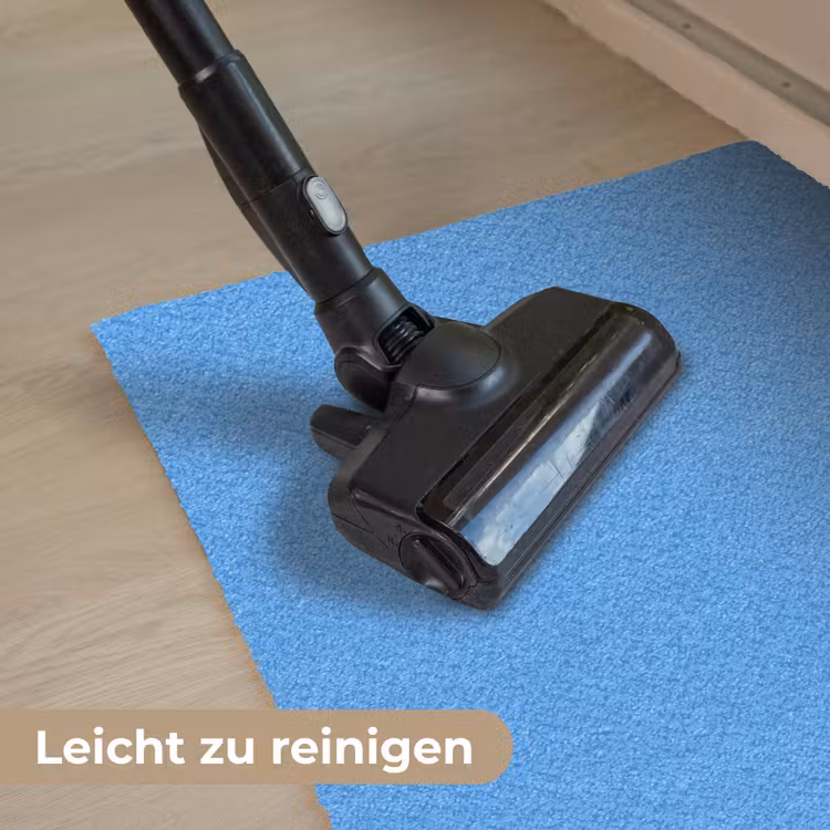 Bright - Azure - Blauw Deurmat klein 898 -reinigen_DE