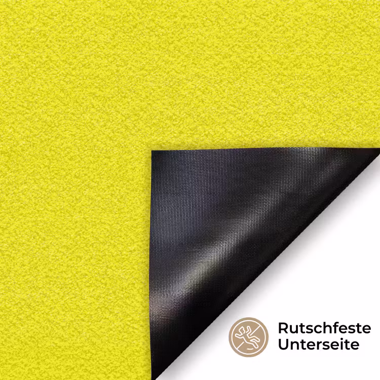 Bright - Canary - Geel Deurmat klein 898 -antislip_DE