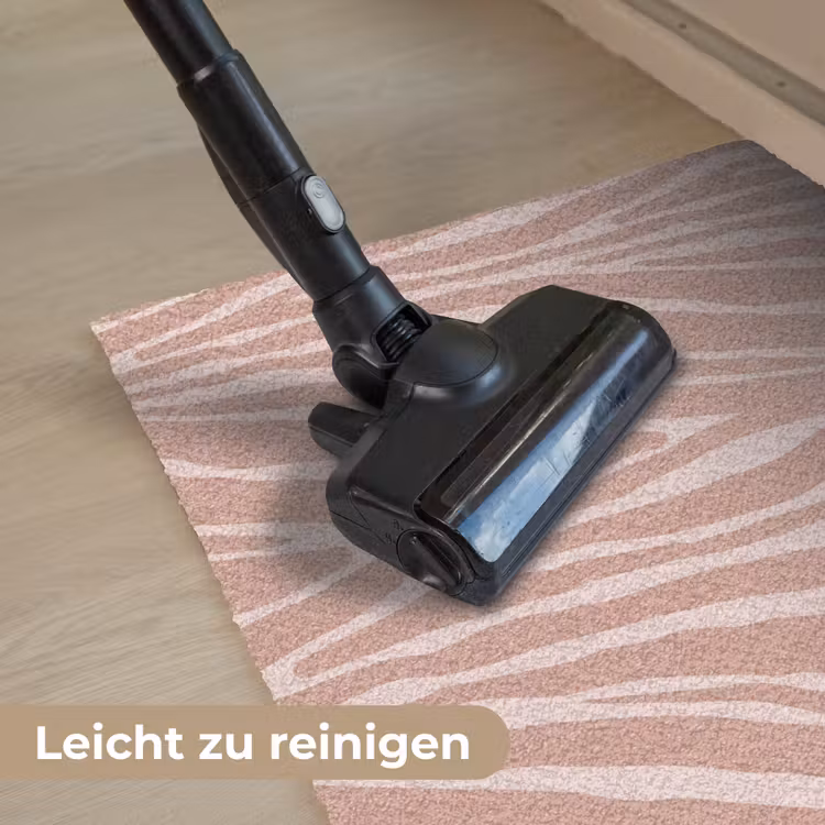 Lichtroze - Zebra - Patroon - Donkerroze Deurmat klein 898 -reinigen_DE