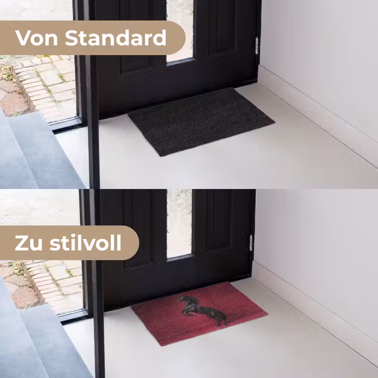 Hengst - Steigert - Rood Deurmat klein -voor-na_DE