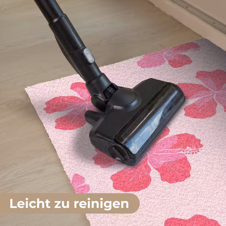 Hibiscus - Bloemen - Roze Deurmat klein 898 -reinigen_DE