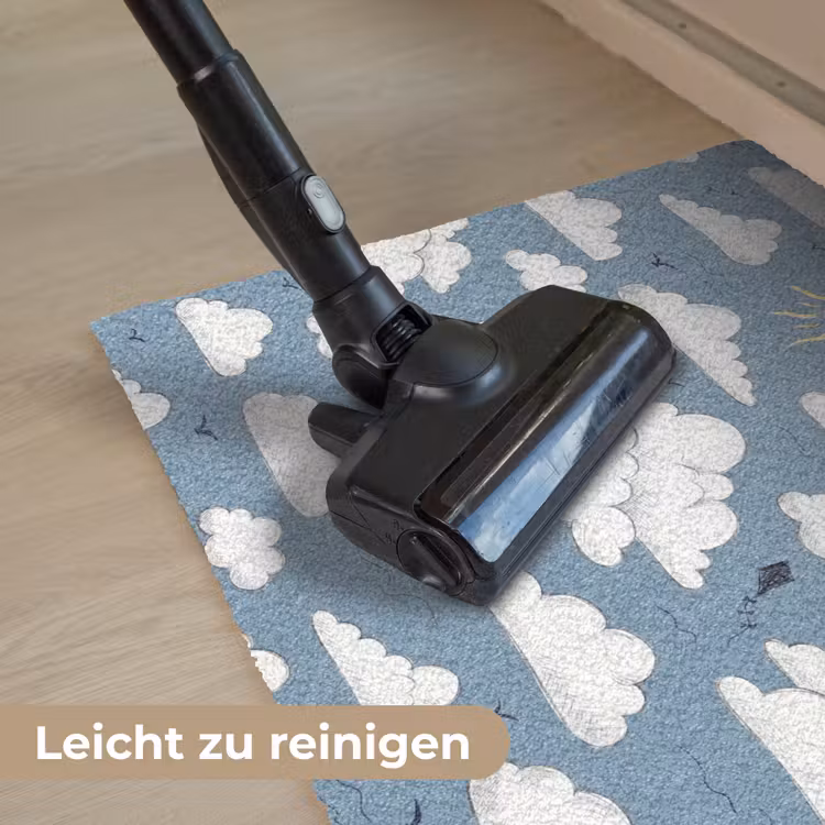 Lucht - Zon - Wolken - Natuur - Blauw Deurmat klein -reinigen_DE