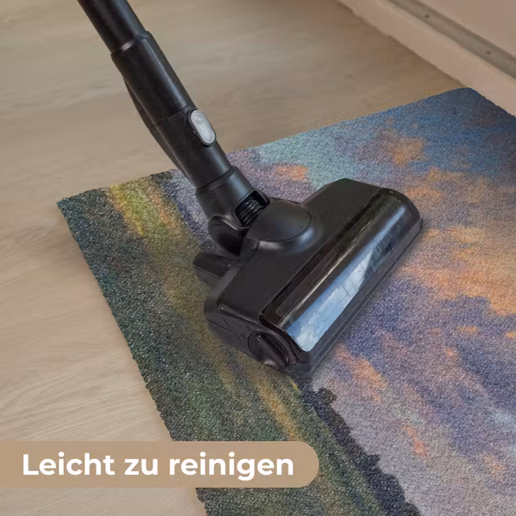 Lucht - Wolken - Landschap - Modern - Oranje Deurmat klein -reinigen_DE