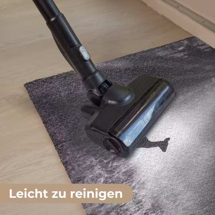 Hert - Bos - Zonnestralen - Zwart-wit - Natuur Deurmat klein -reinigen_DE