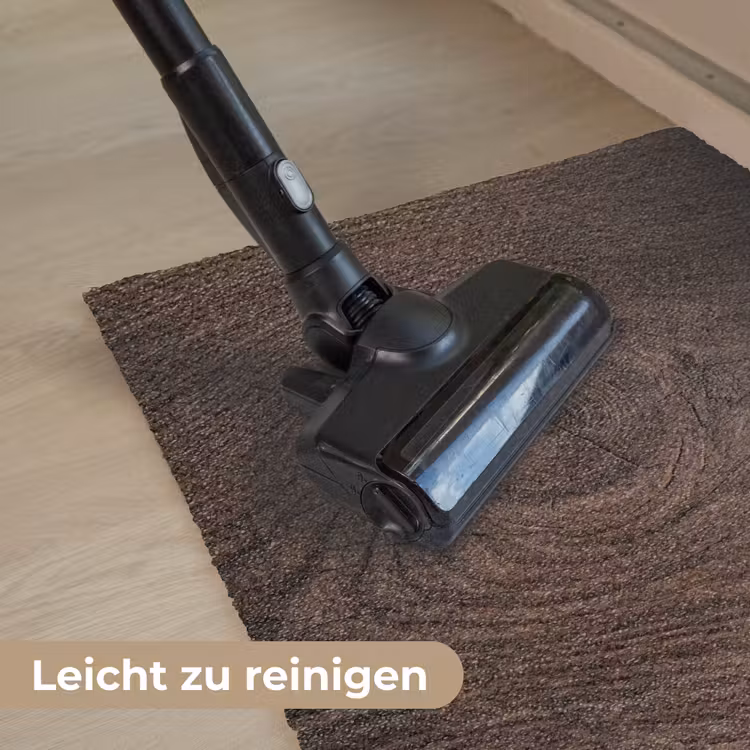 Houtnerf - Textuur - Patroon - Bruin - Rustiek Deurmat klein -reinigen_DE