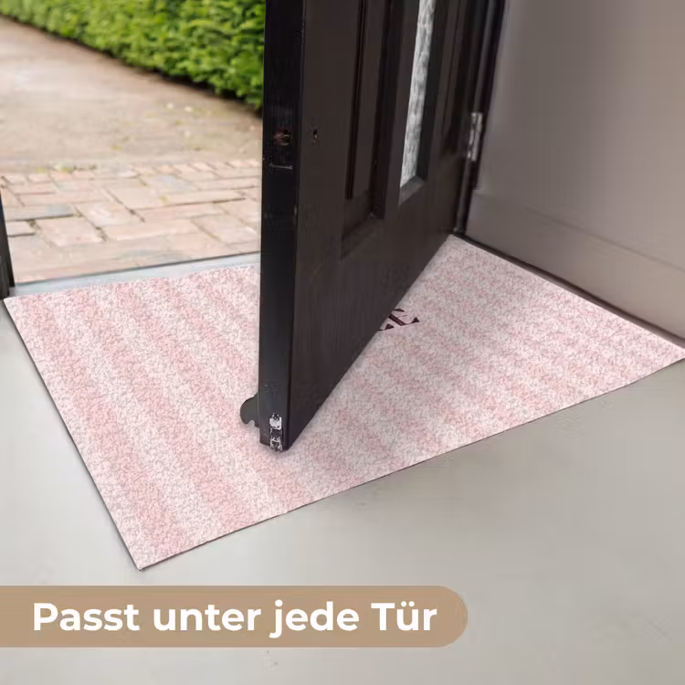 Nice - Strepen - Roze Deurmat klein -USP_DE
