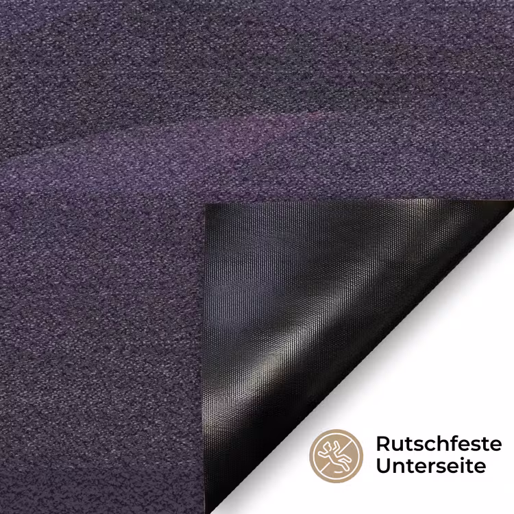 Heuvels - Paars - Mist - Zon Deurmat klein -antislip_DE