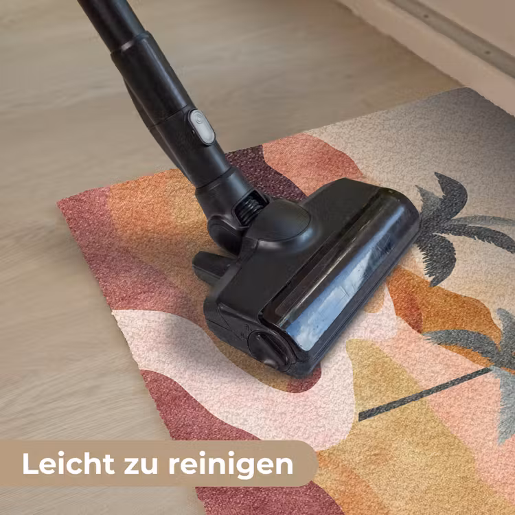 Heuvels - Palmbomen - Abstract Deurmat klein -reinigen_DE