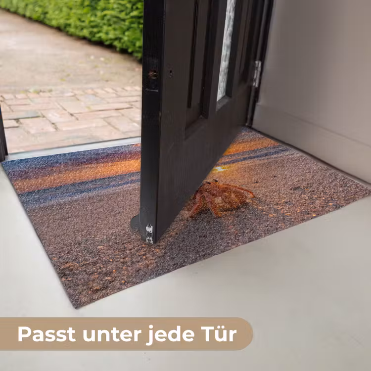 Kreeft - Strand - Natuur - Zonsondergang - Oranje Deurmat klein -USP_DE