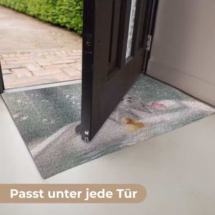 Hondjes - Badkuip - Badeendjes - Handdoeken Deurmat klein -USP_DE
