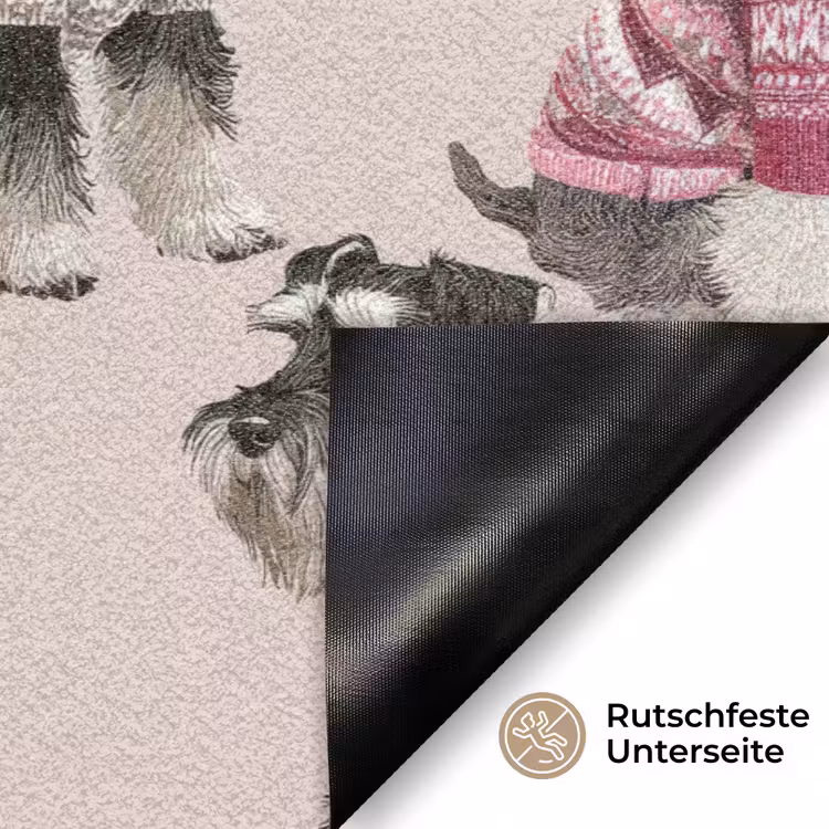 Honden - Truien - Rood Deurmat klein 898 -antislip_DE