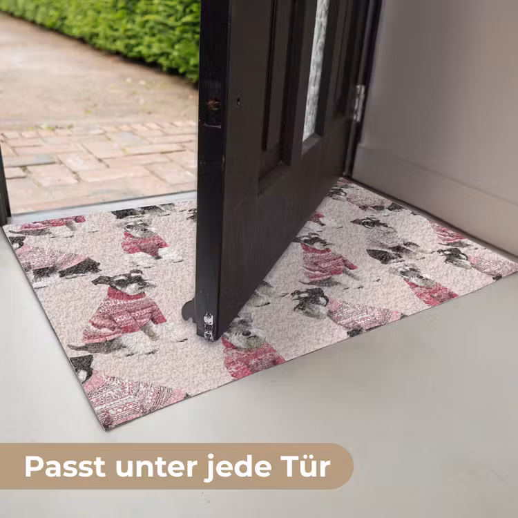 Honden - Truien - Rood Deurmat klein 898 -USP_DE
