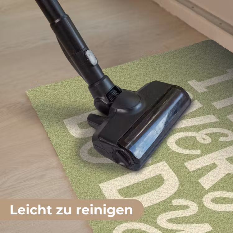 I hate everybody - Groen - Retro Deurmat klein -reinigen_DE