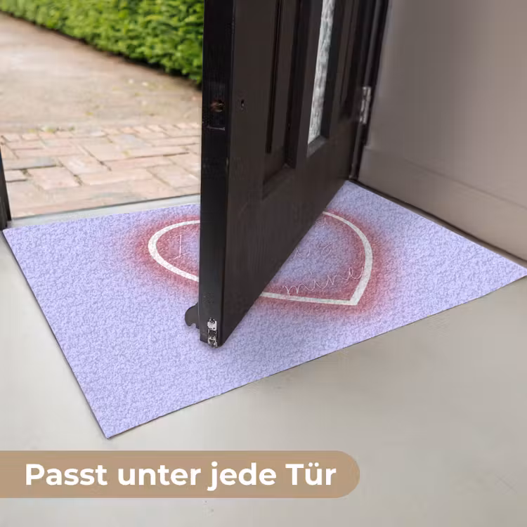 I liked it so it's mine - Neon hart - Paars Deurmat klein -USP_DE