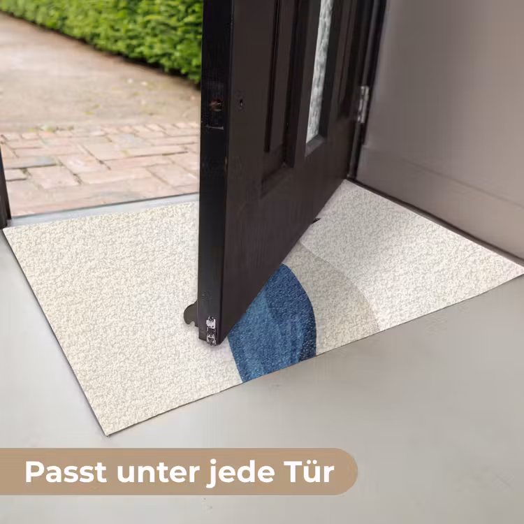Illustratie - Blauw - Vogel Deurmat klein -USP_DE