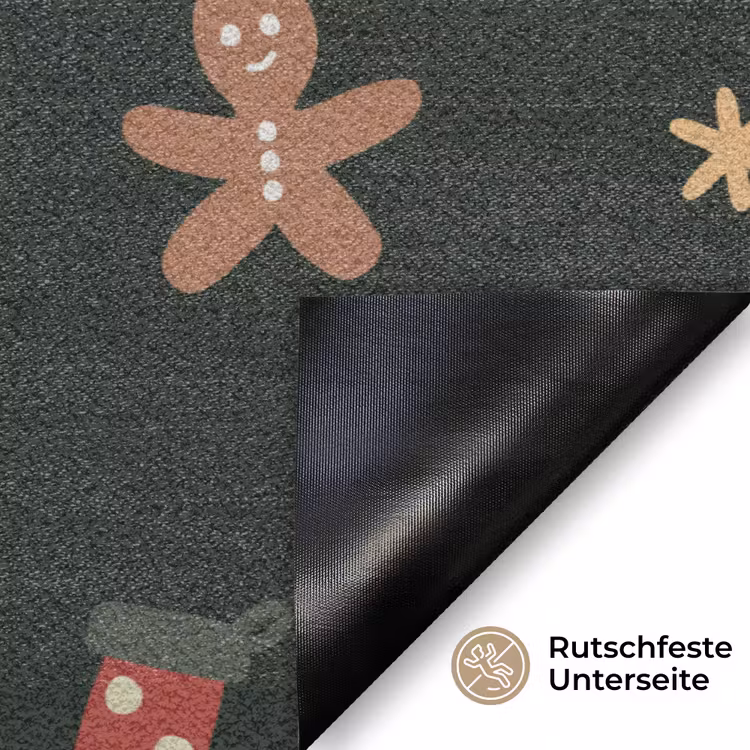 Illustratie - Figuren - Groen Deurmat klein 898 -antislip_DE
