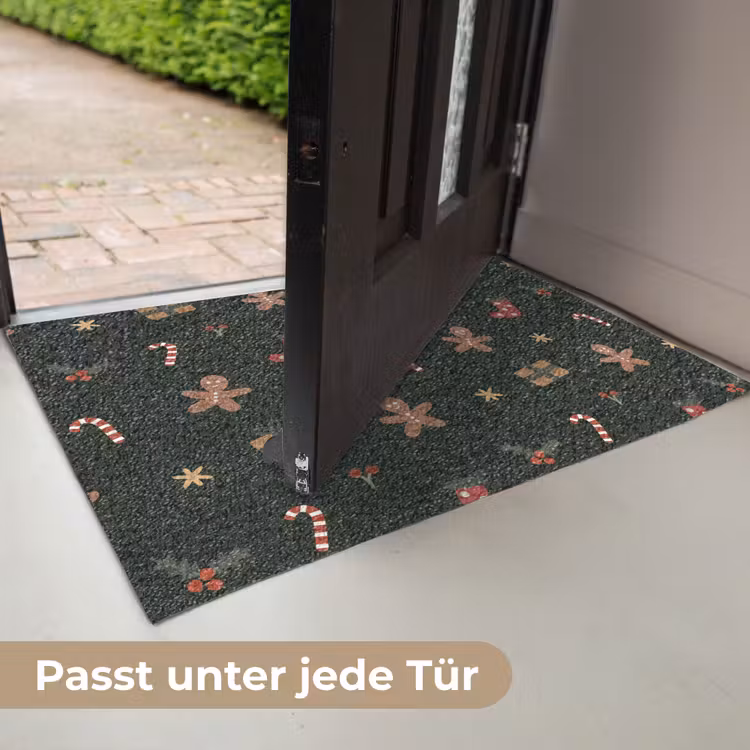 Illustratie - Figuren - Groen Deurmat klein 898 -USP_DE