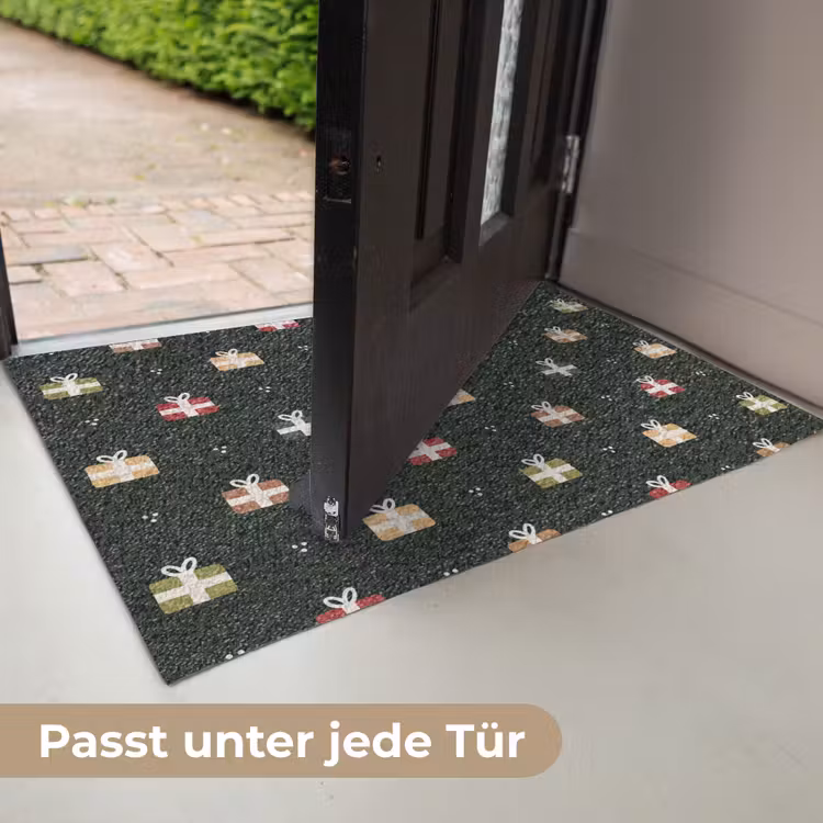 Illustratie - Cadeaus - Groen Deurmat klein 898 -USP_DE