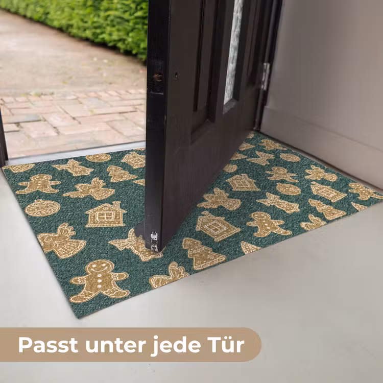 Illustratie - Koekjes - Groen Deurmat klein 898 -USP_DE