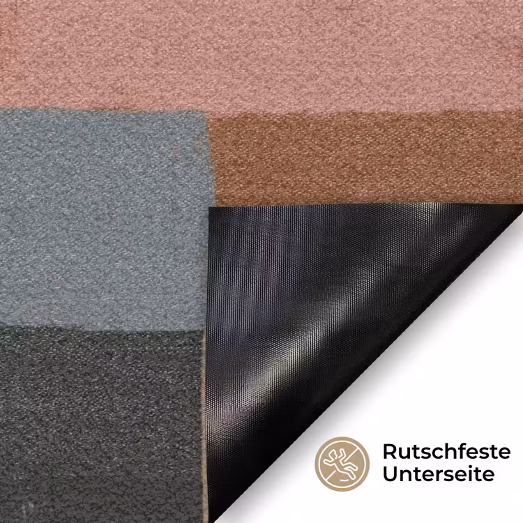 Illustratie - Vogel - Vlakken - Kleurrijk Deurmat klein -antislip_DE