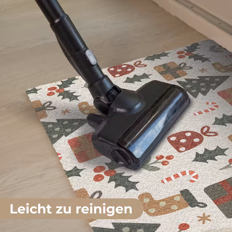 Illustratie - Kerstfiguren - Beige Deurmat klein 898 -reinigen_DE