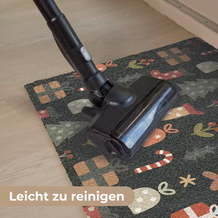 Illustratie - Kerstfiguren - Groen Deurmat klein 898 -reinigen_DE